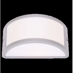 Silver White Perspex Cover, Die Cast Aluminium